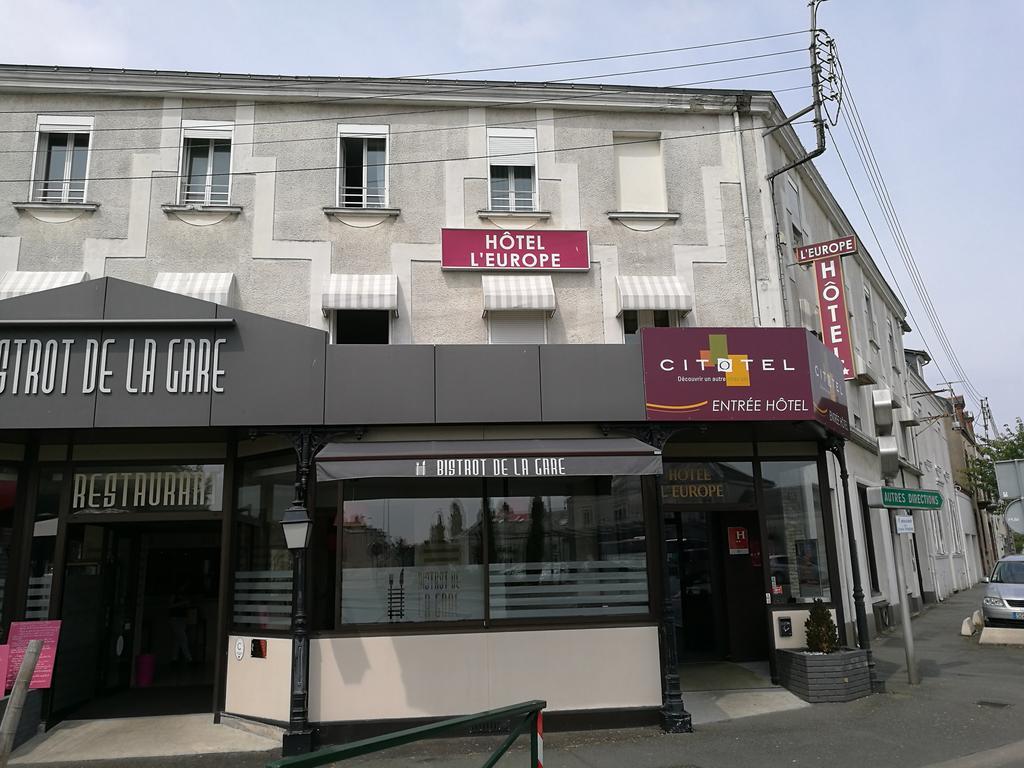 Cit'Hotel L'Europe - Cholet Gare 외부 사진